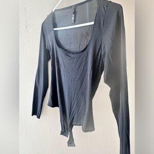 Skims essential long sleeve bodysuit